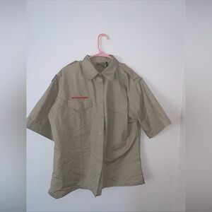 Boy Scouts Leadership Uniform Shirt Women’s Size X-Large